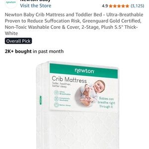 Newton White crib mattress
